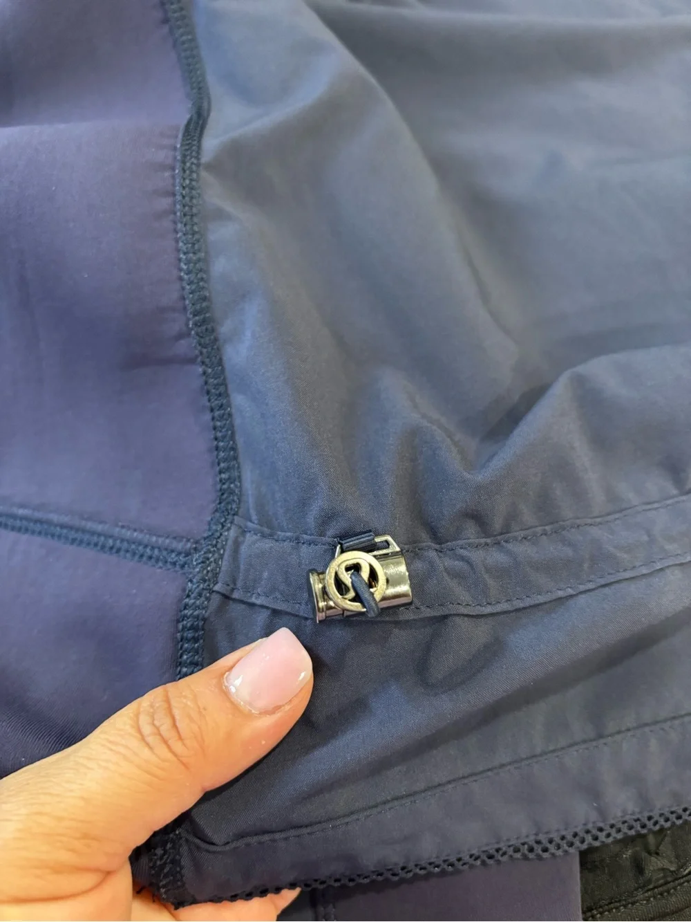 lululemon athletica blue Zip-Up Bomber Jacket
